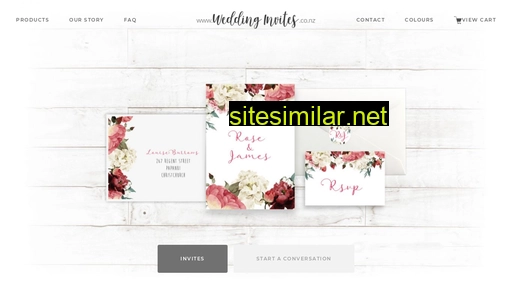weddinginvites.co.nz alternative sites