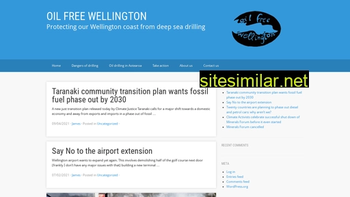 wellington.oilfree.nz alternative sites