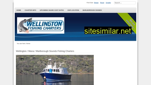 wellingtonfishingcharters.co.nz alternative sites