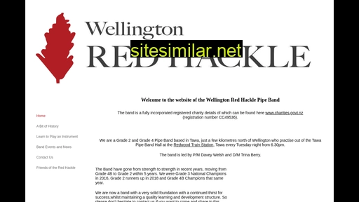 wellingtonredhackle.co.nz alternative sites