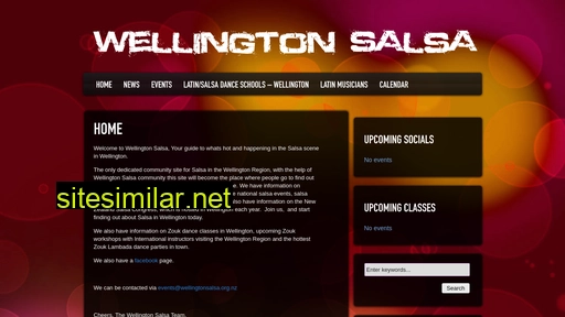 wellingtonsalsa.org.nz alternative sites