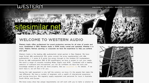 westernaudio.co.nz alternative sites