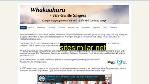 whakaahuru.org.nz alternative sites