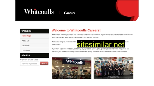 whitcoullscareers.co.nz alternative sites