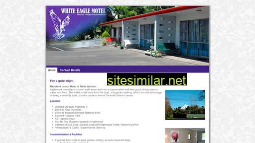 whiteeaglemotel.co.nz alternative sites