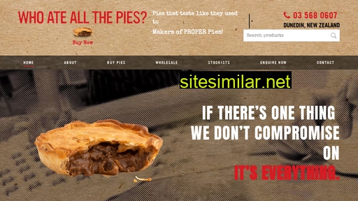 Whoateallthepies similar sites
