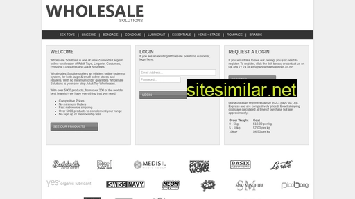 wholesalesolutions.co.nz alternative sites