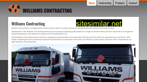 williamscontracting.co.nz alternative sites