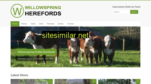 willowspring.co.nz alternative sites