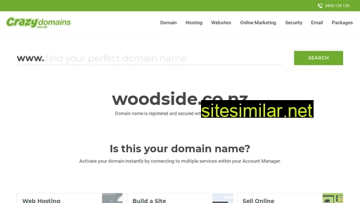 woodside.co.nz alternative sites