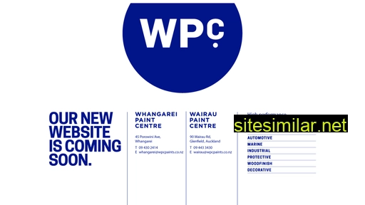 Wpcpaints similar sites