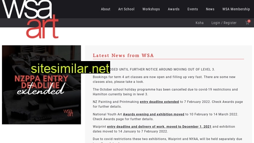 wsa.org.nz alternative sites