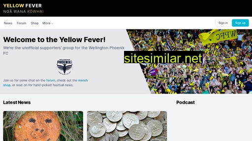 yellowfever.co.nz alternative sites