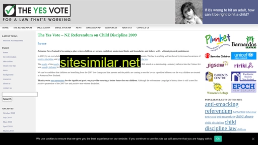 yesvote.org.nz alternative sites