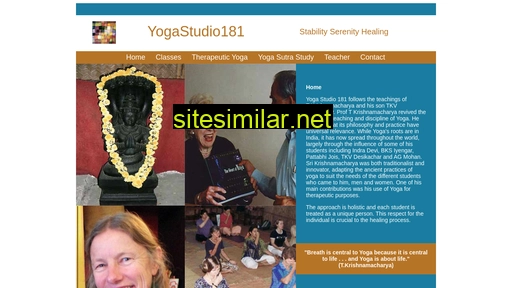 Yogastudio181 similar sites