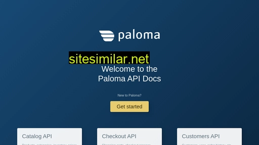 docs.paloma.one alternative sites