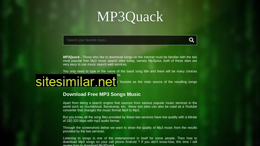 mp3quack.one alternative sites