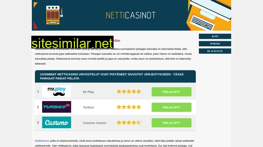 netticasinot.one alternative sites