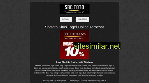 sbctoto.one alternative sites