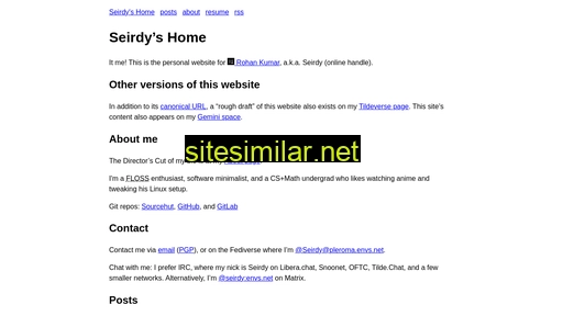 seirdy.one alternative sites