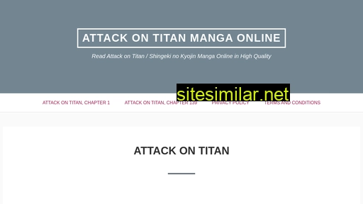 attackontitan.online alternative sites