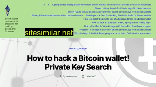 Bitcoin-hack similar sites
