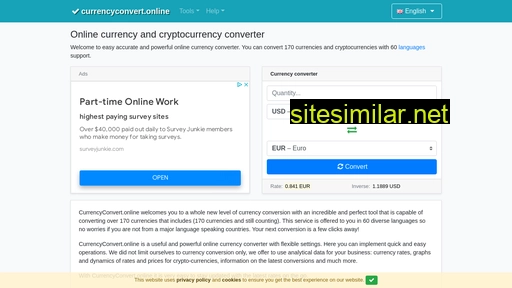 currencyconvert.online alternative sites