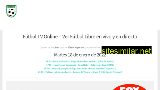 futboltv.online alternative sites