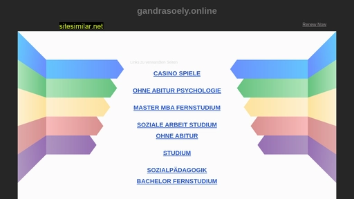 gandrasoely.online alternative sites