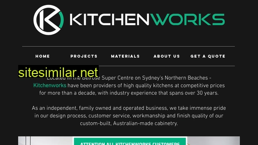 kitchenworks.online alternative sites