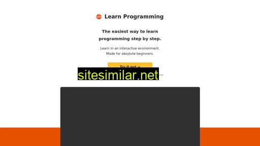 Learnprogramming similar sites