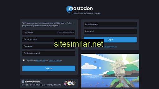 mastodon.online alternative sites