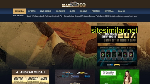 maxwin303.online alternative sites