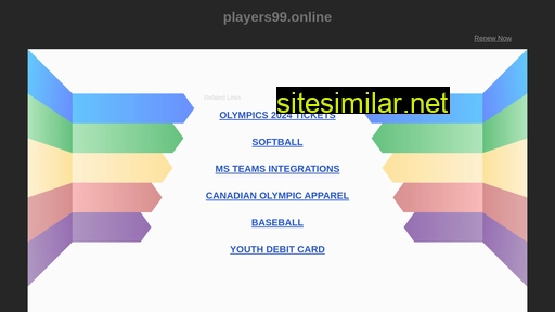 Players99 similar sites