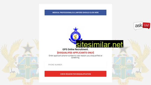 policerecruitment.online alternative sites
