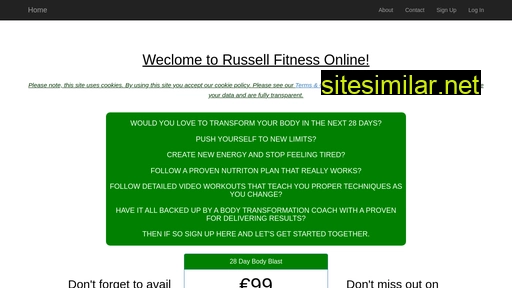 russellfitness.online alternative sites