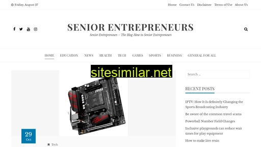 seniorentrepreneurs.online alternative sites