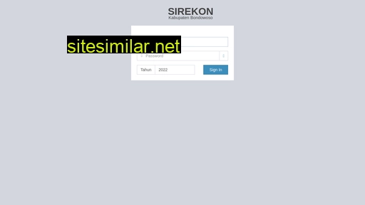 sirekon.online alternative sites