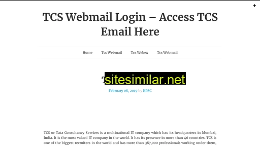 tcswebmail.online alternative sites