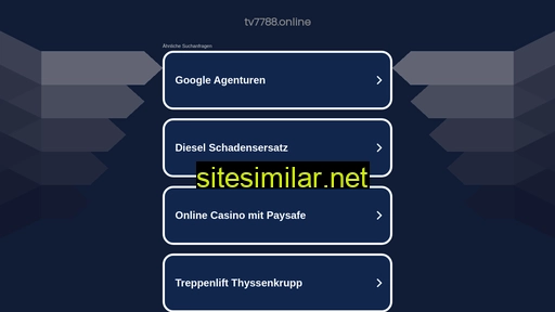 Tv7788 similar sites