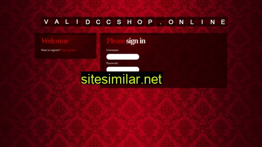 validccshop.online alternative sites