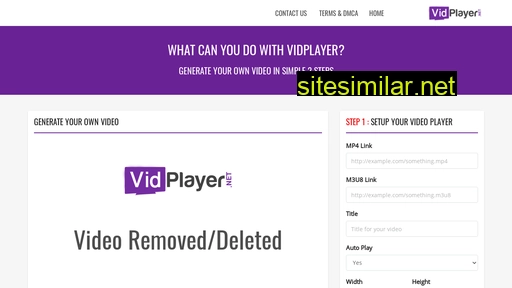 vidsplayer.online alternative sites