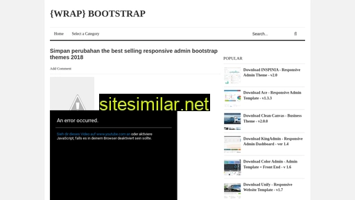 wrapbootstrap.online alternative sites