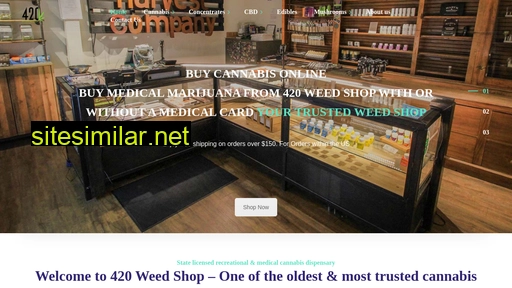 420weedshop similar sites