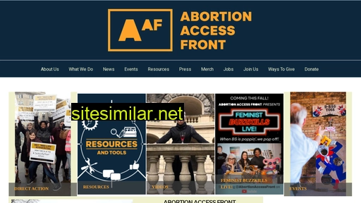 aafront.org alternative sites