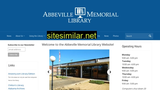 Abbevillelibrary similar sites