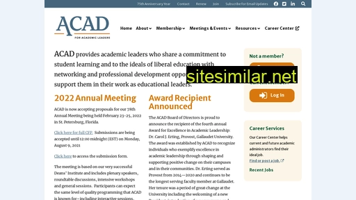 acad.org alternative sites
