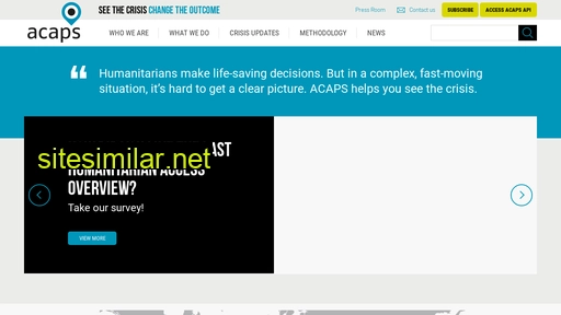 acaps.org alternative sites