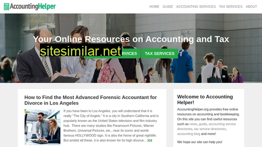 Accountinghelper similar sites