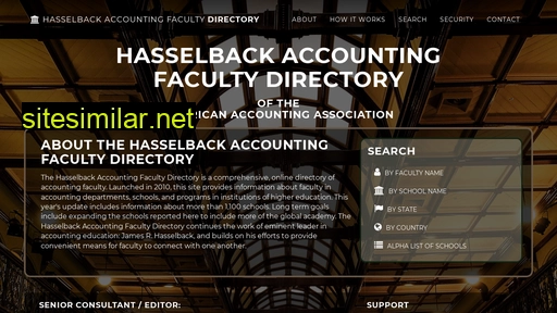 accountingfacultydirectory.org alternative sites